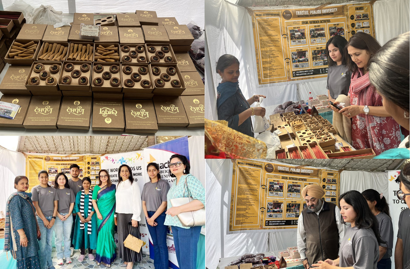 Enactus Panjab University proudly presented Project Arpan